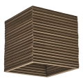 Ledvance - Plafonsko svetlo DECOR CARDBOARD 1xE27/15W/230V 25x25 cm