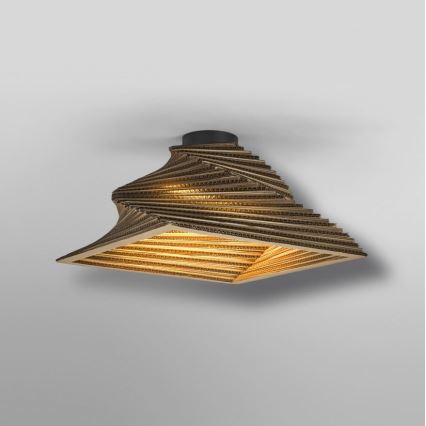 Ledvance - Plafonsko svetlo DECOR CARDBOARD 1xE27/15W/230V 40x40 cm