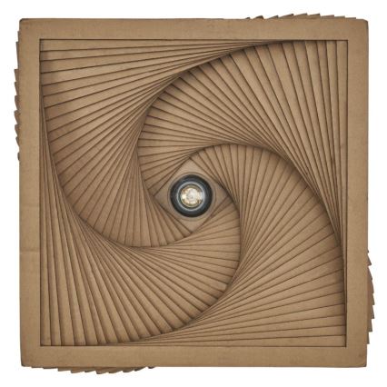 Ledvance - Plafonsko svetlo DECOR CARDBOARD 1xE27/15W/230V 40x40 cm