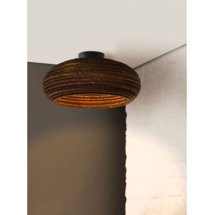 Ledvance - Plafonsko svetlo DECOR CARDBOARD 1xE27/15W/230V prečnik 40 cm