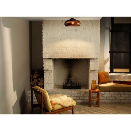 Ledvance - Plafonsko svetlo DECOR CARDBOARD 1xE27/15W/230V prečnik 40 cm