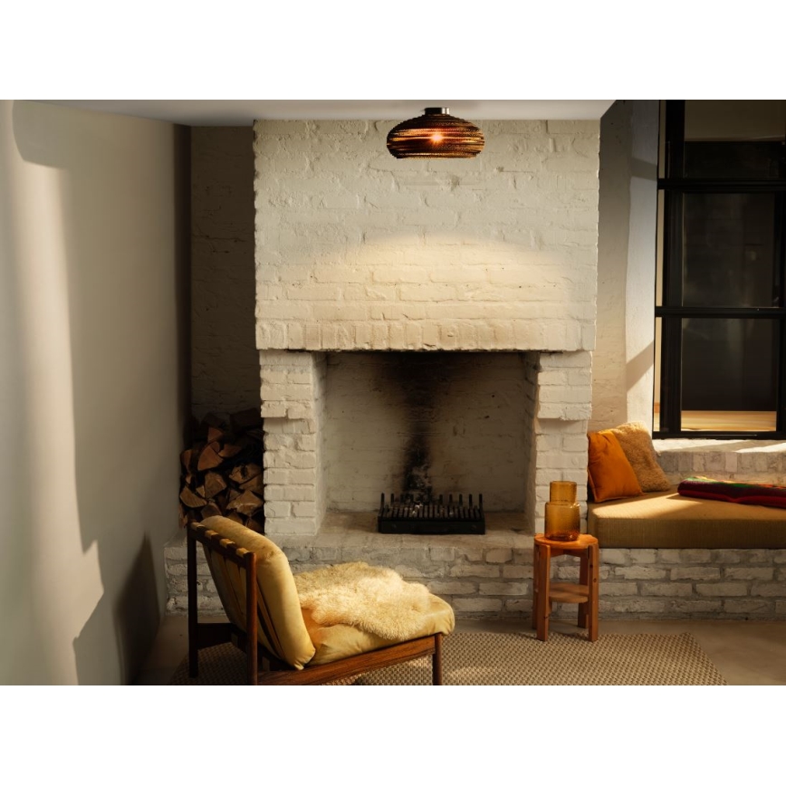 Ledvance - Plafonsko svetlo DECOR CARDBOARD 1xE27/15W/230V prečnik 40 cm