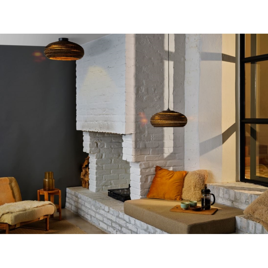 Ledvance - Plafonsko svetlo DECOR CARDBOARD 1xE27/15W/230V prečnik 40 cm