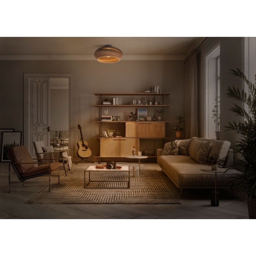 Ledvance - Plafonsko svetlo DECOR CARDBOARD 1xE27/15W/230V prečnik 40 cm
