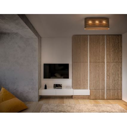 Ledvance - Plafonsko svetlo DECOR CARDBOARD 3xE27/15W/230V