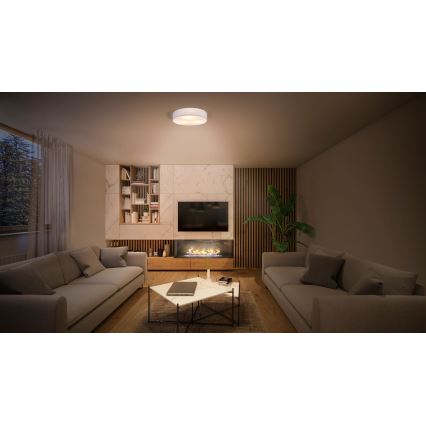 Ledvance - Plafonsko svetlo ORBIS PARIS 2xE27/25W/230V belo