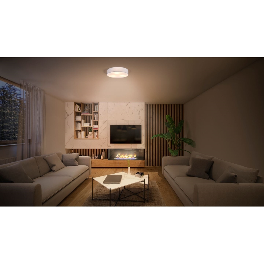 Ledvance - Plafonsko svetlo ORBIS PARIS 2xE27/25W/230V belo