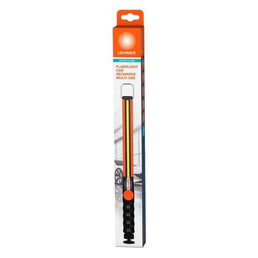 Ledvance - prigušiva LED punjiva baterijska lampa FLASHLIGHT CAR LED/5W/5V 1800 mAh