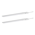 Ledvance - SET 2x LED prigušiva svetiljka za ispod ormarića sa senzorom CABINET LED/11W/230V 3000K