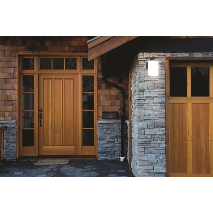 Ledvance - Spoljašnja zidna svetiljka CYLINDER 1xE27/60W/230V IP43 crna