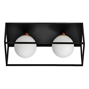 Ledvance - Spoljašnja zidna svetiljka DECOR SQUARE 2xG9/28W/230V IP44