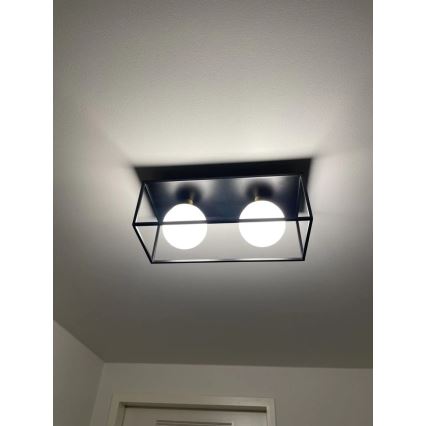 Ledvance - Spoljašnja zidna svetiljka DECOR SQUARE 2xG9/28W/230V IP44