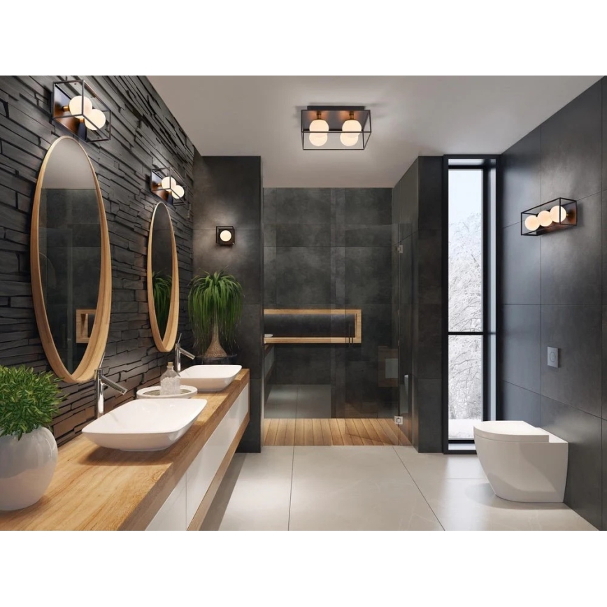 Ledvance - Spoljašnje zidno svetlo DECOR SQUARE 3xG9/28W/230V IP44