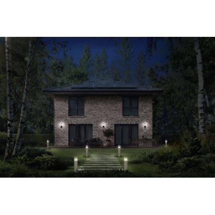 Ledvance - Spoljašnje zidno svetlo EBRO 1xE27/20W/230V IP44