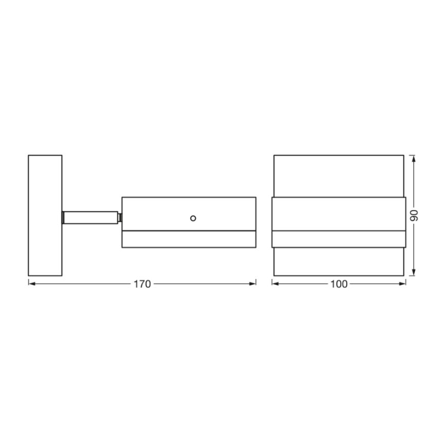 Ledvance - Spoljašnje zidno svetlo ENDURA CLASSIC 1xGX53/12W/230V IP44