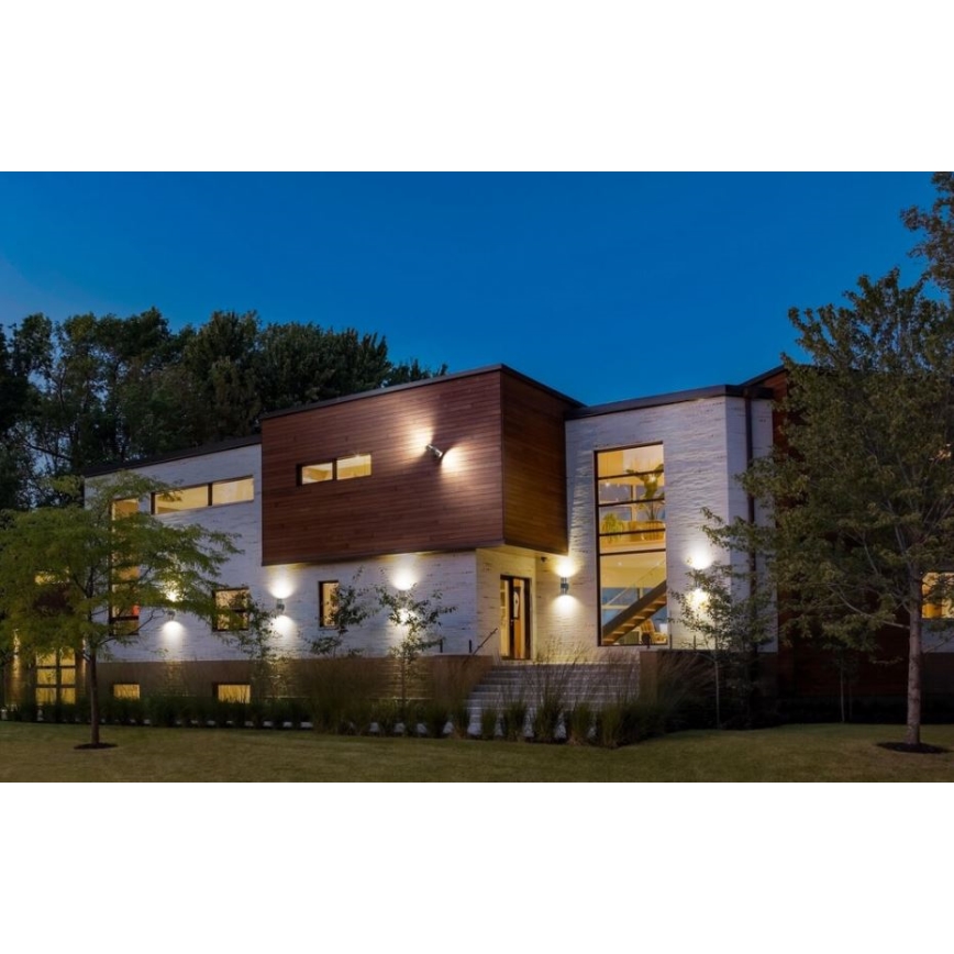 Ledvance - Spoljašnje zidno svetlo ENDURA ROTARY 2xGU10/5W/230V IP44