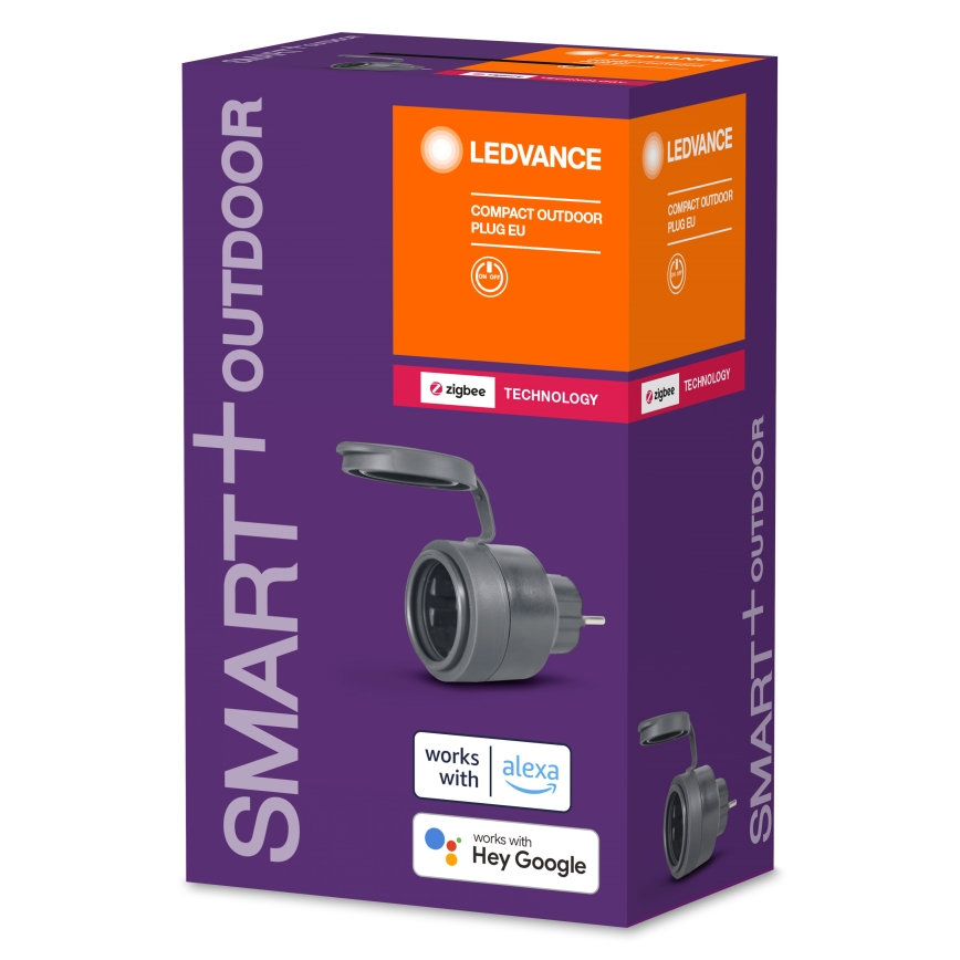 Ledvance - Spoljna pametna utičnica SMART+ PLUG 3680W IP44 SCHUKO