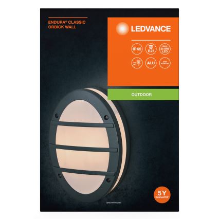 Ledvance - Spoljno zidno svetlo ORBICK 2xE27/18W/230V IP65