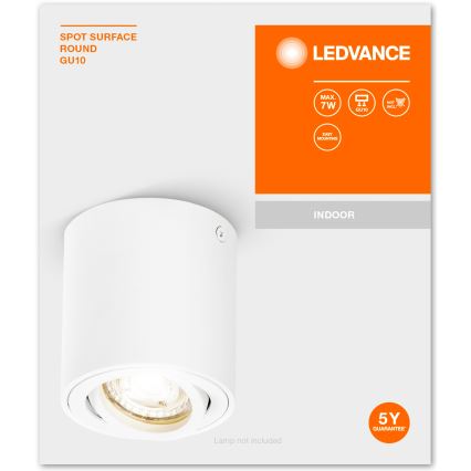 Ledvance - Spot svetiljka SPOT 1xGU10/7W/230V bela