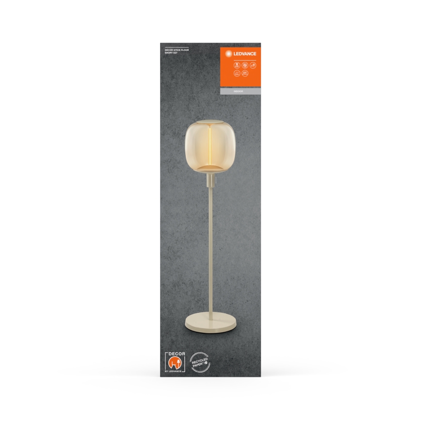 Ledvance - Stojalo za lampu DECOR STICK 1xE27/40W/230V bež