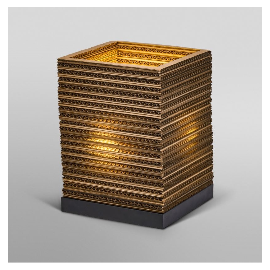 Ledvance - Stona lampa DECOR CARDBOARD 1xE27/15W/230V 20x20 cm
