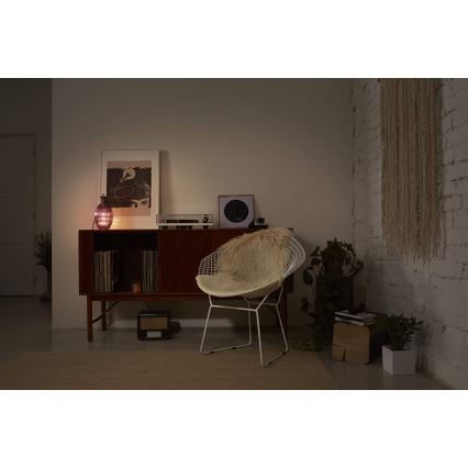 Ledvance - Stona lampa GRAPE 1xE27/40W/230V ružičasta