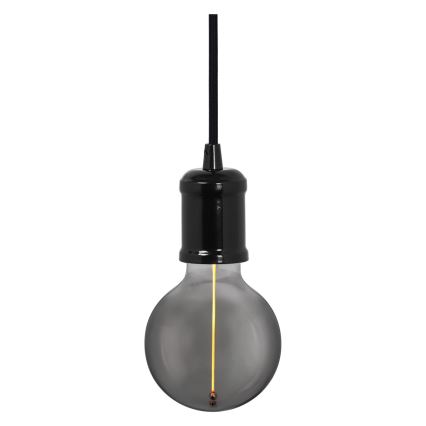 Ledvance - Visilica na sajli PENDULUM ROBBIN 1xE27/15W/230V crna
