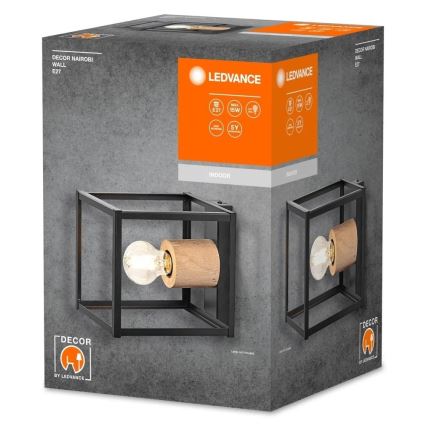 Ledvance - Zidno svetlo DECOR NAIROBI 1xE27/15W/230V