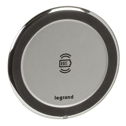 Legrand 077640L - Bežični punjač za ugradnju u radnu ploču stola 15W IP44
