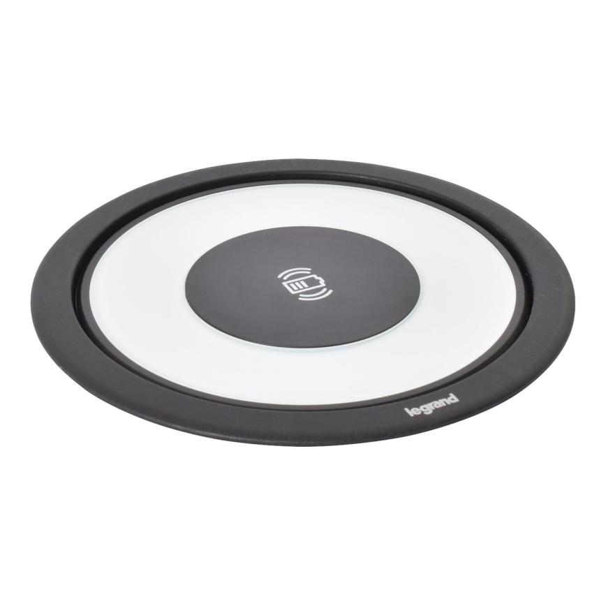 Legrand 654981 - Stubni razvodnik za radnu ploču stola 4x 230 V + 2x USB-A + 2x USB-C + bežično punjenje