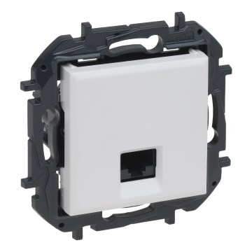 Legrand - Ethernet utičnica RJ45 bez okvira NILOE STEP bela
