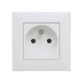 Legrand - Kućna utičnica sa okvirom NILOE STEP 250V bela