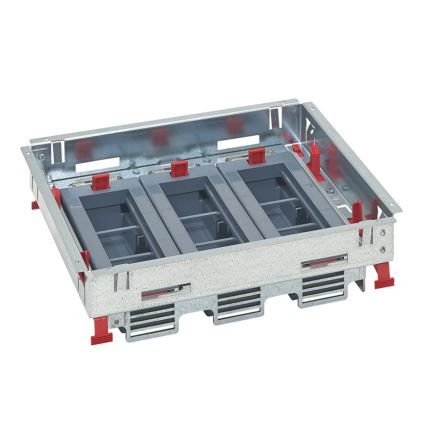 LEGRAND - Podna kutija za ugradnju u beton, 18 modula (za 9 mehanizama 45x45)