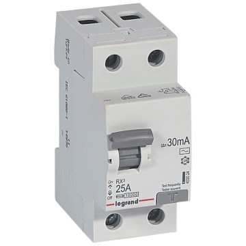 Legrand - Prigušiva 2-polna RX3 2P 25A 30mA AC