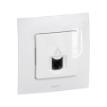 Legrand - RJ45 Ethernet utičnica sa ramom NILOE, bela