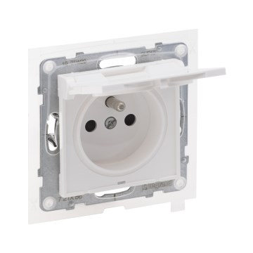Legrand - Spoljna kućna utičnica bez okvira NILOE STEP 250V IP44 bela