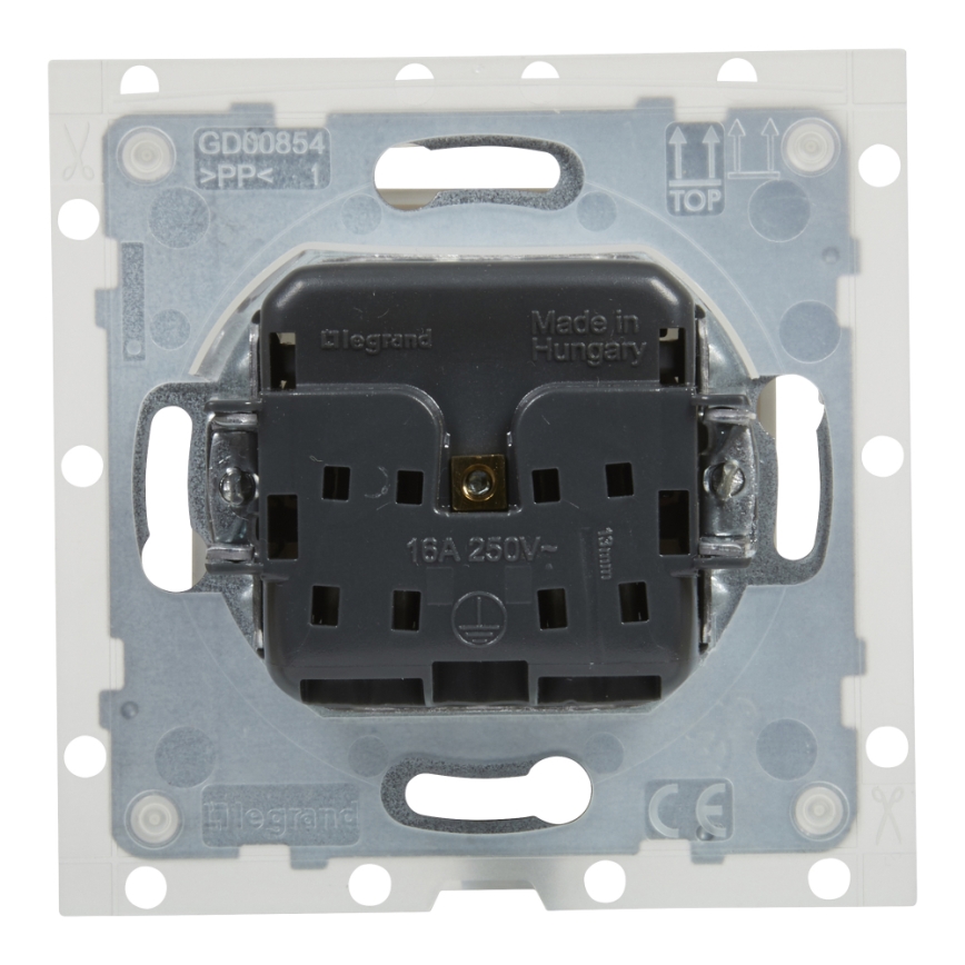 Legrand - Spoljna kućna utičnica bez okvira NILOE STEP 250V IP44 bela