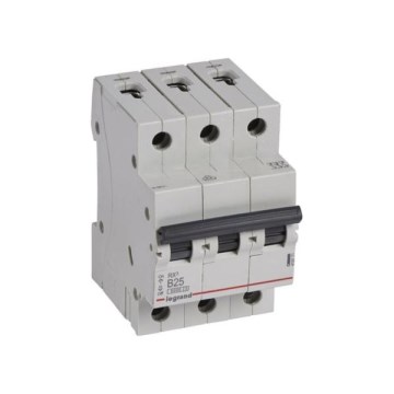 Legrand - Trofazni automatski prekidač RX3 3P B 25A 6000A