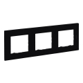 Legrand - Trostruki okvir NILOE STEP, crni