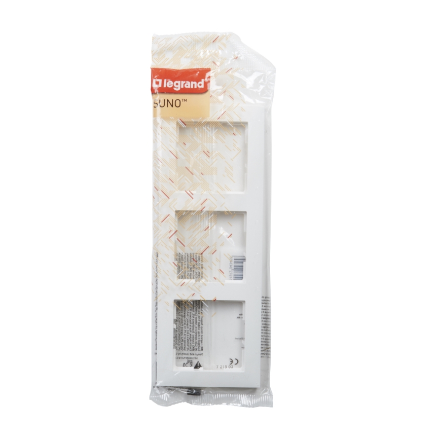 Legrand - trostruki ram SUNO, beli