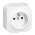 Legrand - Zidna kućna utičnica FORIX 250V bela