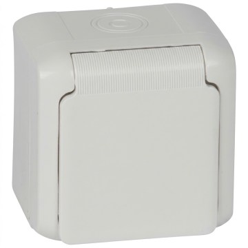 Legrand - Zidna kućna utičnica FORIX 250V IP44 bela
