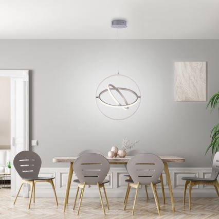 Leuchten Direkt 11260-55 - LED prigušiva luster na sajli JELLA 3xLED/28W/230V