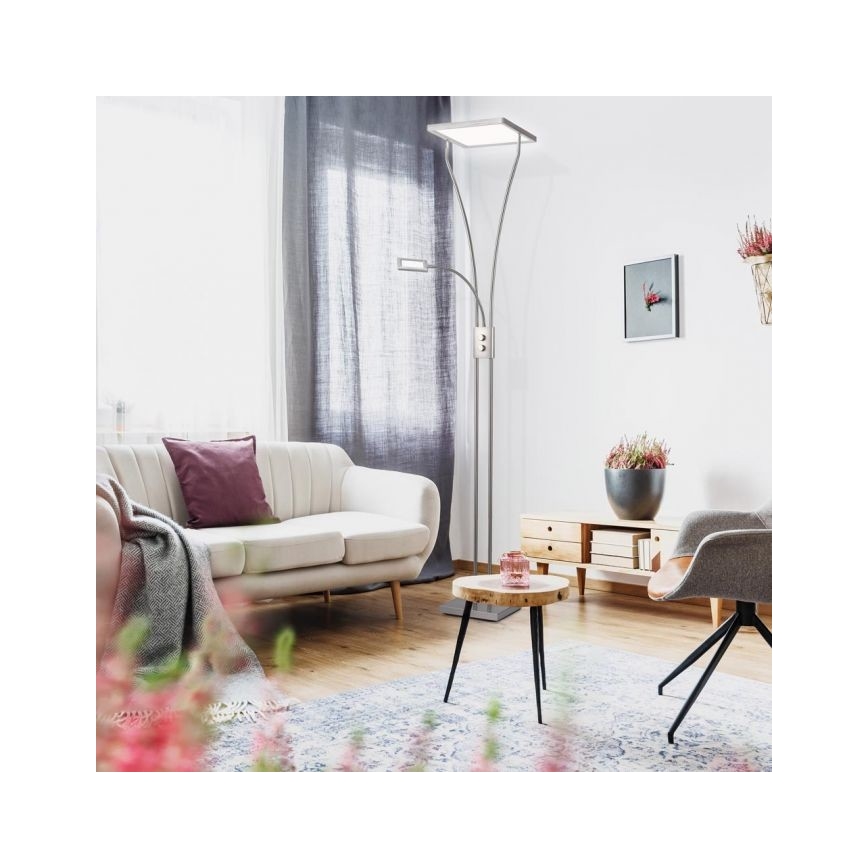 Leuchten Direkt 11722-55 - LED prigušiva svetiljka MARIAN LED/33,5W/230V + LED/3,6W