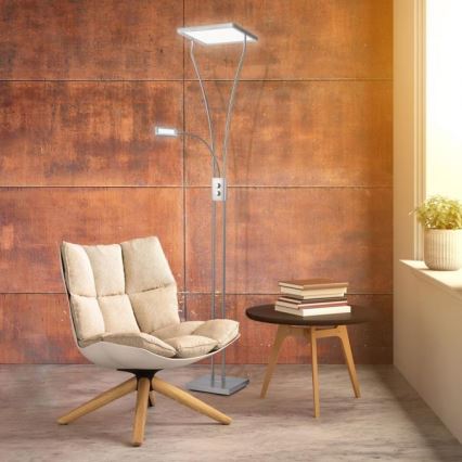 Leuchten Direkt 11722-55 - LED prigušiva svetiljka MARIAN LED/33,5W/230V + LED/3,6W