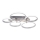 Leuchten Direkt 12112-55 - LED plafonski luster JOHANNA 2xLED/11,5W/230V+2xLED/9W+LED/7W