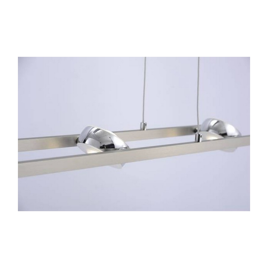 Leuchten Direkt 12470-55 - LED RGB prigušiva luster na sajli OPTI 8xLED/3W/230V + daljinsko upravljanje