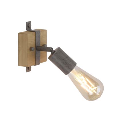 Leuchten Direkt 13471-79 - Zidna spot svetiljka SLAT 1xE27/40W/230V