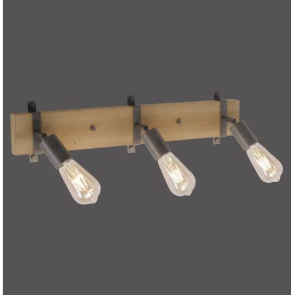 Leuchten Direkt 13473-79 - Zidno spot svetlo SLAT 3xE27/40W/230V