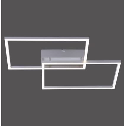 Leuchten Direkt 14017-55 - LED prigušiva plafonska svetiljka IVEN 2xLED/20W/230V + daljinski upravljač